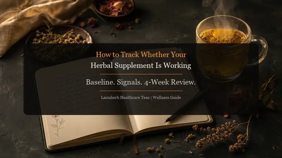 How to Track Whether Your Herbal Supplement Is Working